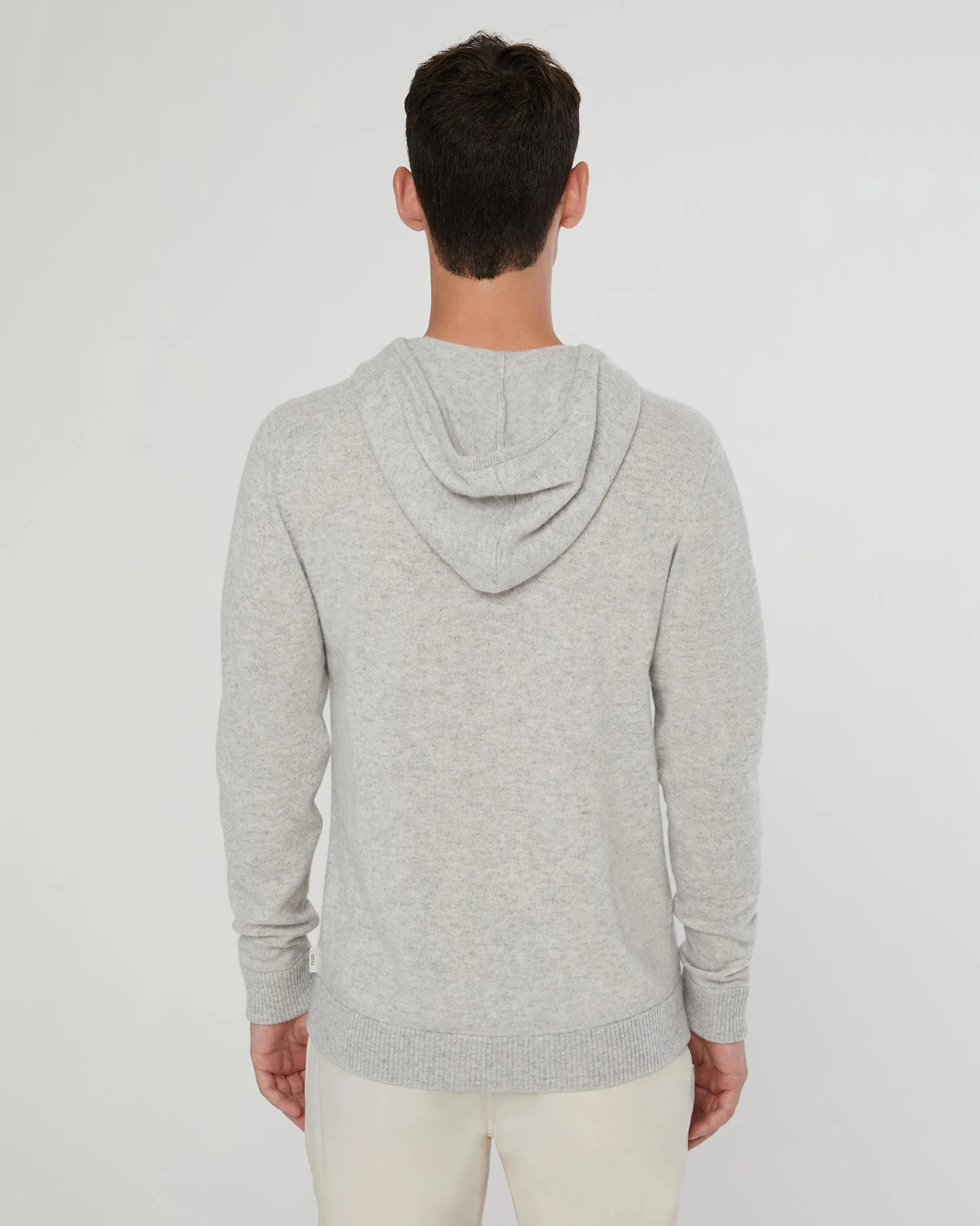 100% Cashmere Hooded Pullover