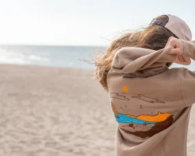 Beach Zip Lightweight Hoodie