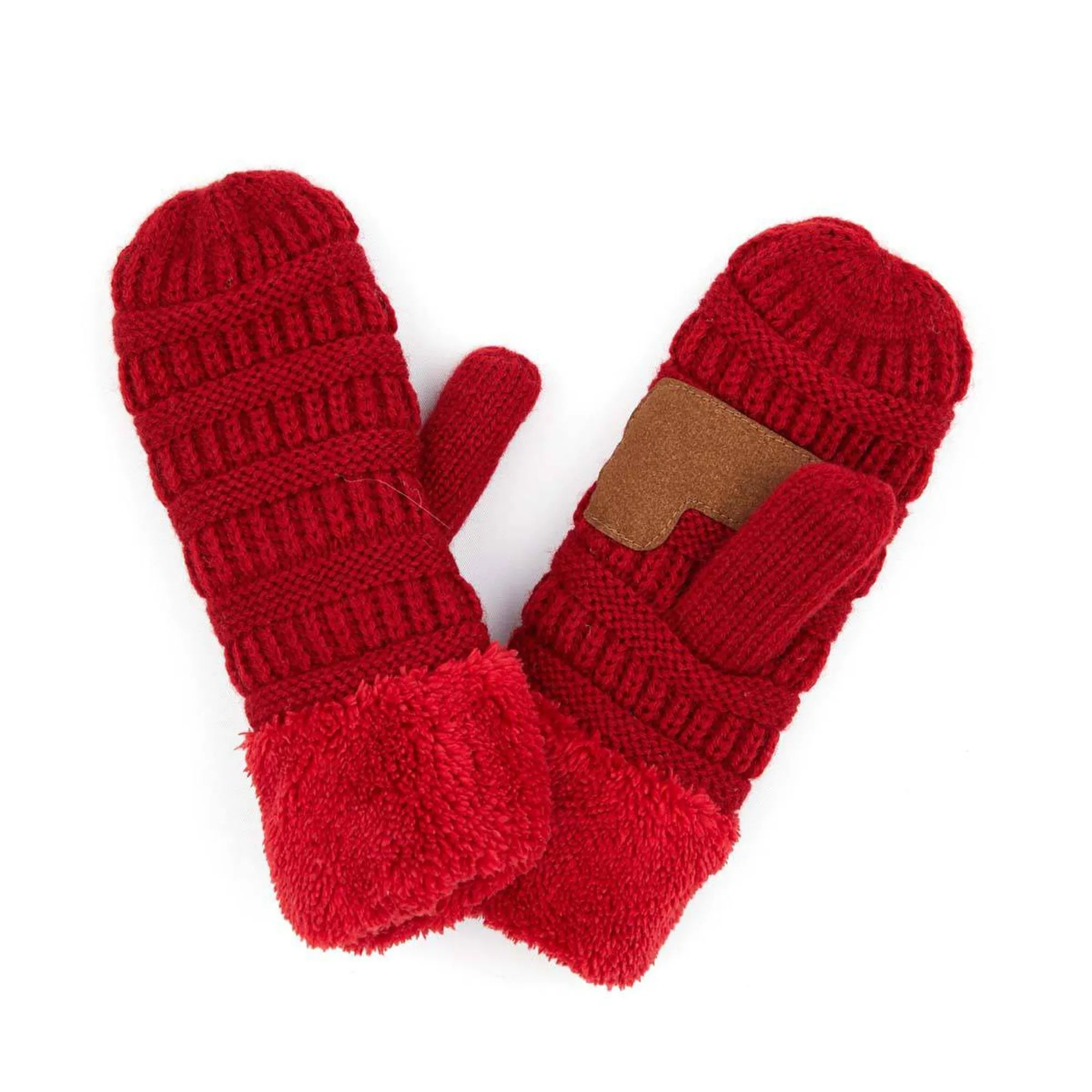 CC Kids Sherpa Lined Mittens