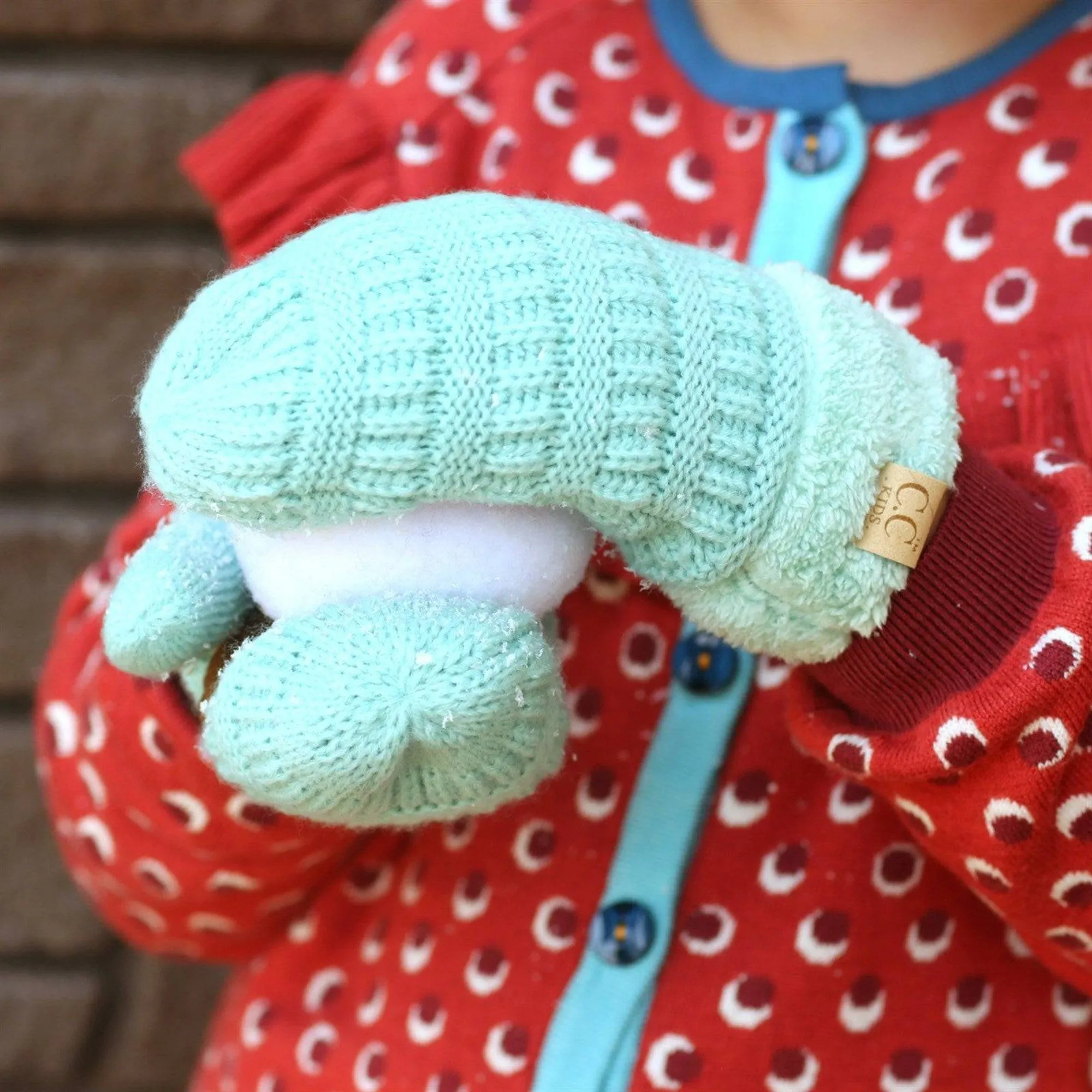CC Kids Sherpa Lined Mittens