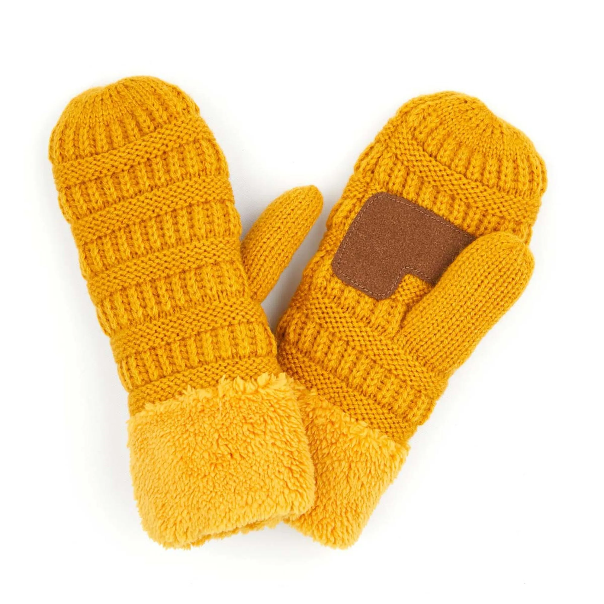 CC Kids Sherpa Lined Mittens