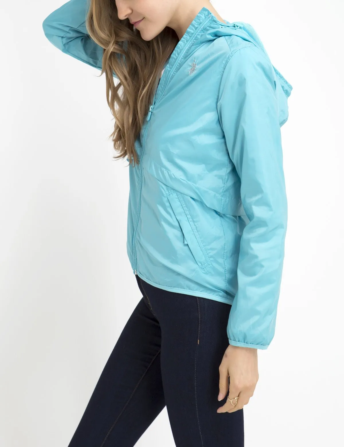 HOODED WINDBREAKER JACKET