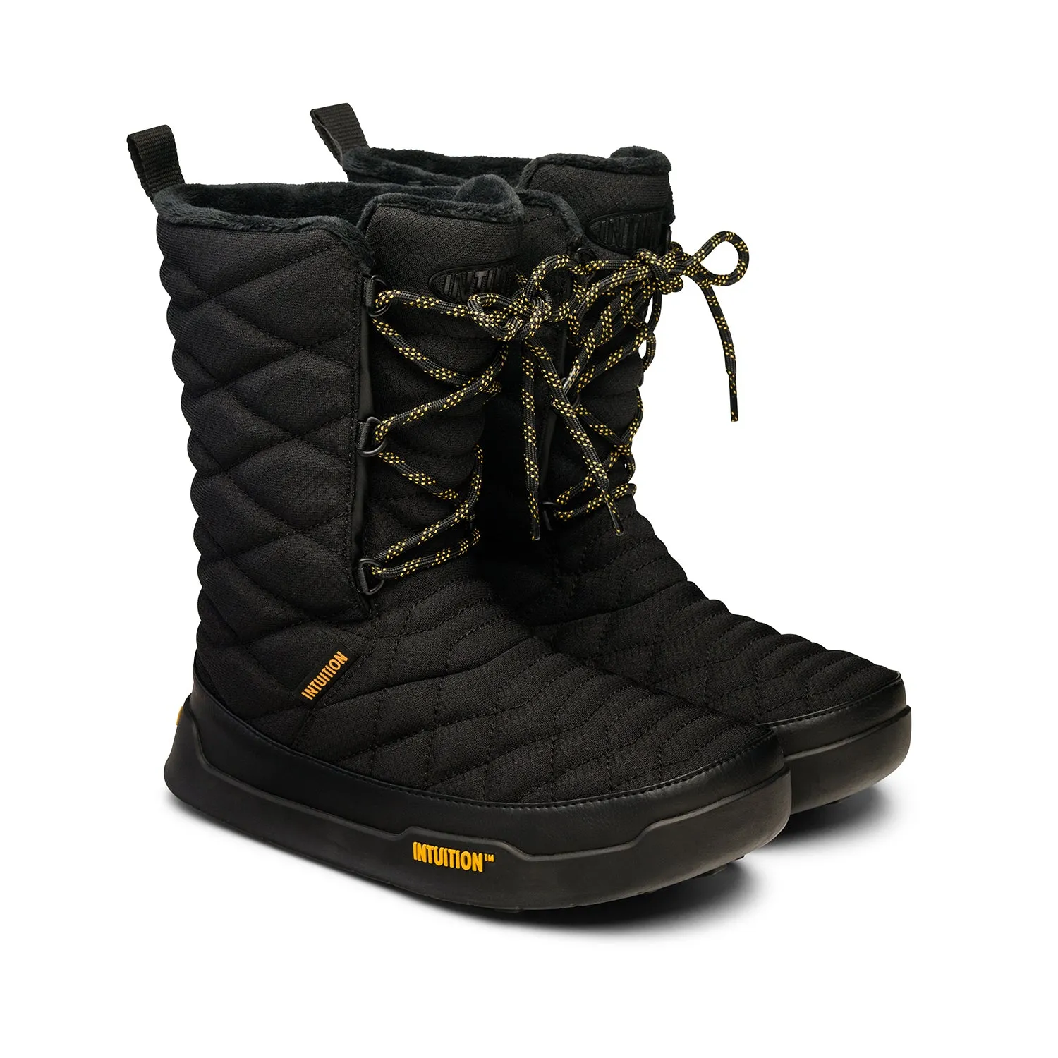 Intuition Original High Booties - Black/Gold