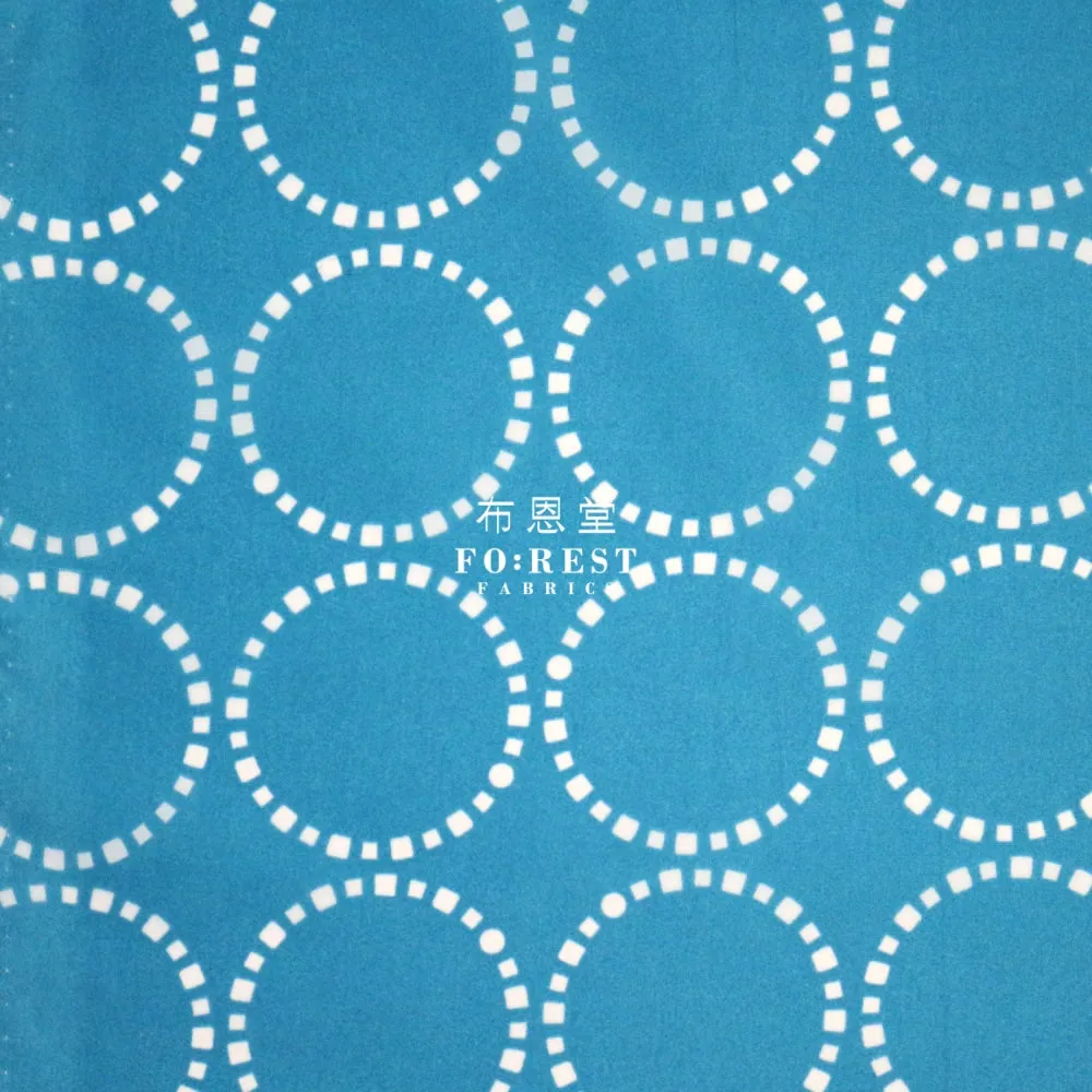Nylon Waterproof - Street night 薄防水Blue