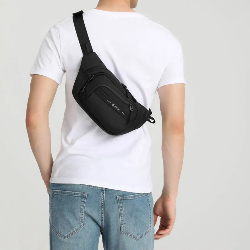 Portable Waist Bag For Men Simple Leisure Crossbody Bag