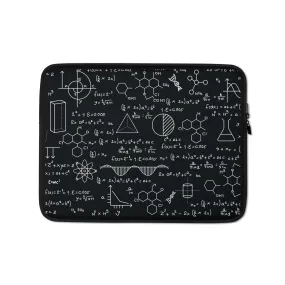 Science STEM Formulas Laptop Sleeve