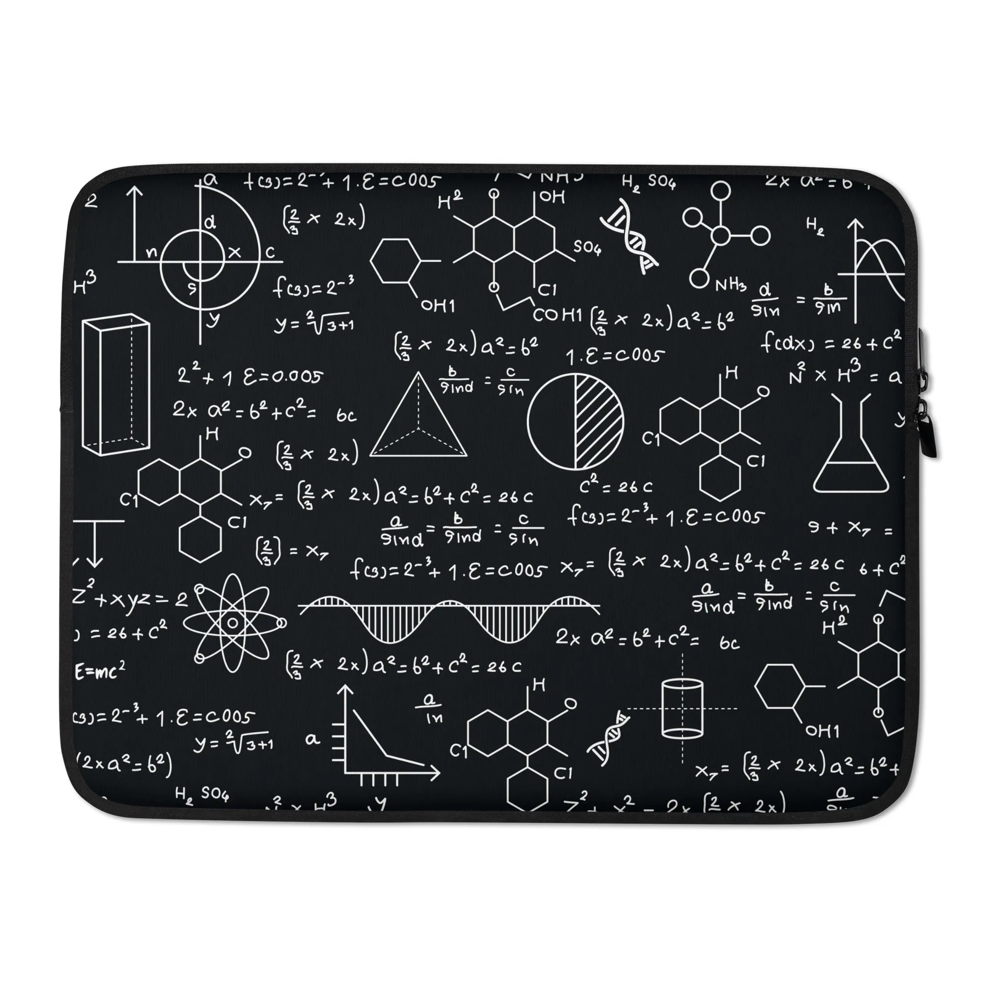 Science STEM Formulas Laptop Sleeve