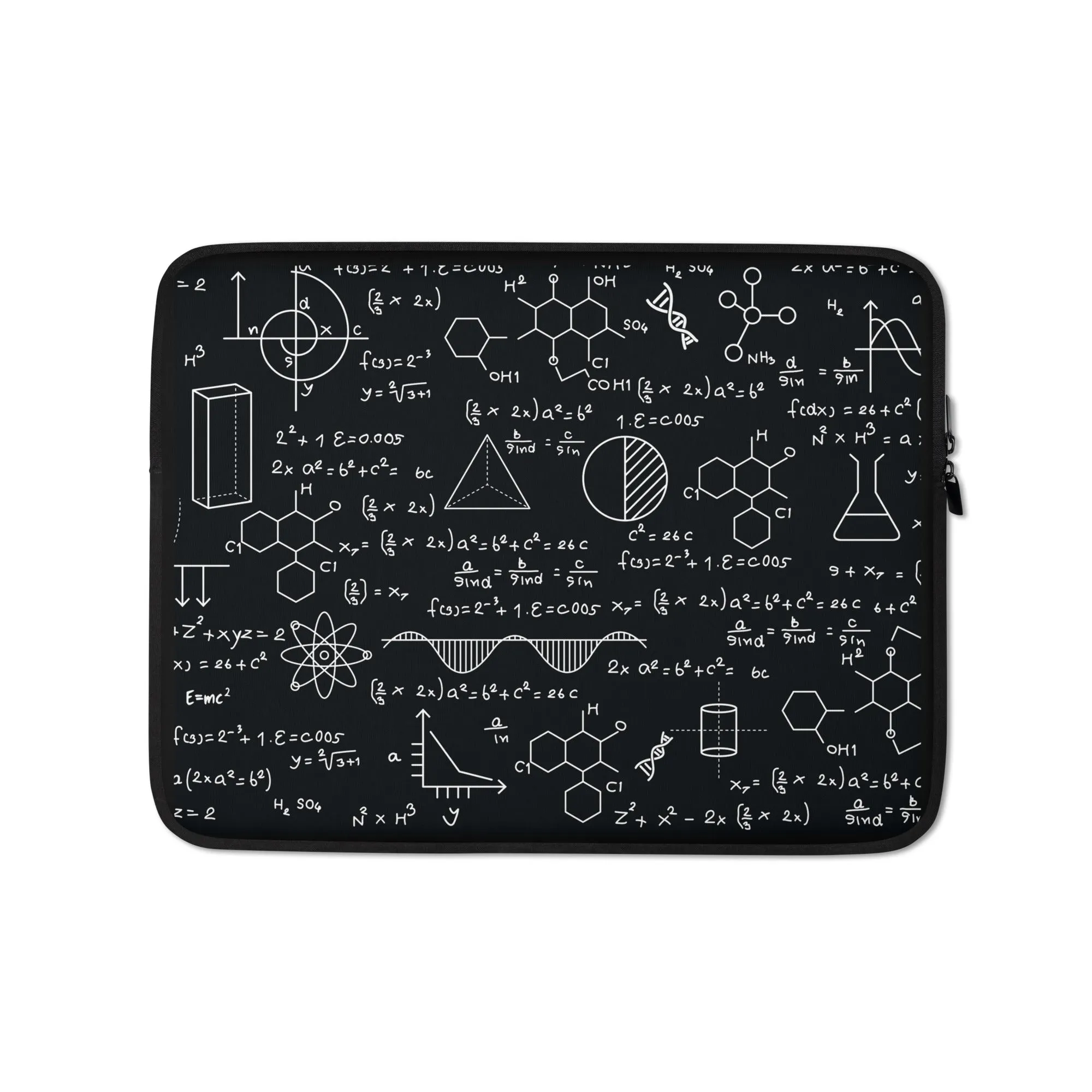 Science STEM Formulas Laptop Sleeve