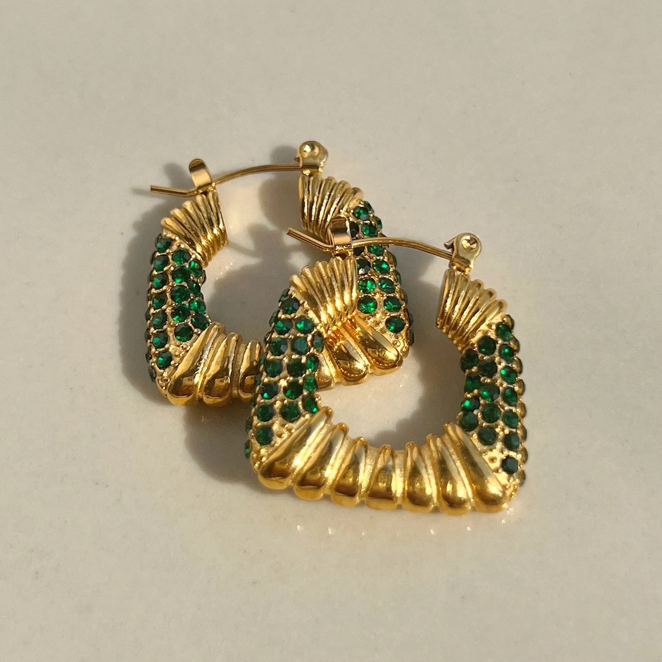 Stargirl Pave Hoops