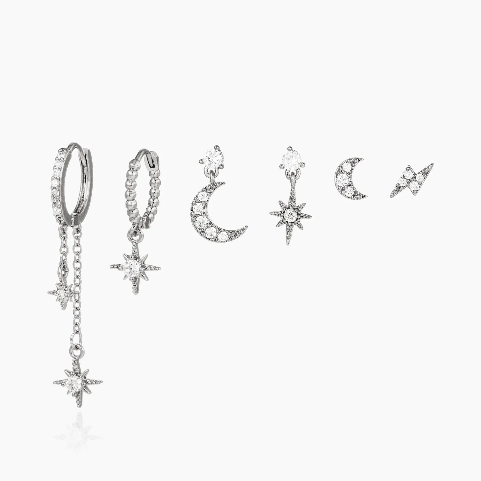 Starry Night Earrings Set